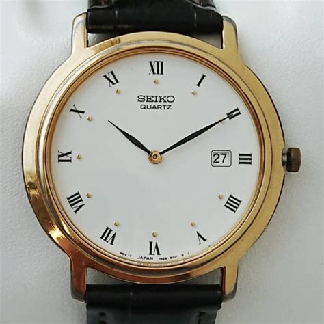 seiko roman numeral watch.